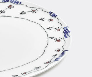 Serax 'Anemone Milk' dessert plate, set of two MULTICOLOUR SERA23PLA157MUL