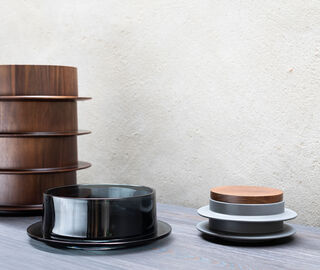 Valerie_objects 'Dishes to Dishes Hunky Dory' lid, small LIGHT BROWN VAOB20DIS461BRW