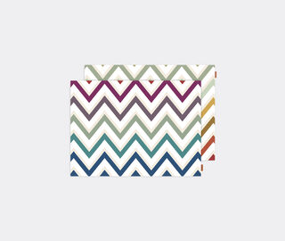 Missoni 'Watamu' placemat, set of two, multicolor MULTICOLOUR MIHO25WAT708MUL