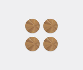 HestiaLiving 'Soleil' round coaster, set of four, bronze BRONZE HELI25SOL405BRZ