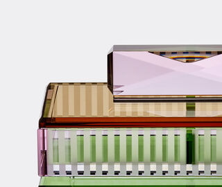 Reflections Copenhagen 'Favored' crystal card box with 2 decks of cards, multicolor MULTICOLOUR REFL24FAV107MUL