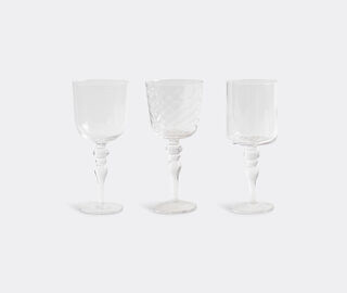 Bitossi Home Assorted Goblets, set of six TRANSPARENT BIHO22SET656TRA