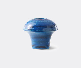 Bitossi Ceramiche 'Rimini Blu' mushroom vase BLUE BICE20VAS951BLU