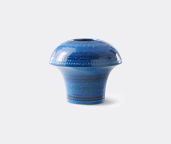 Bitossi Ceramiche Vaso Fungo Cm. 18 H. R.B. Blue ${masterID} 2