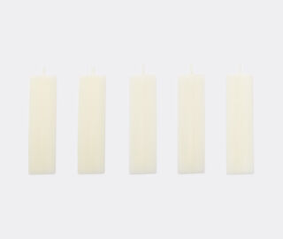 Kurashiki Seiro 'Card Candle', floral scent WHITE KUSE19SCE181WHI