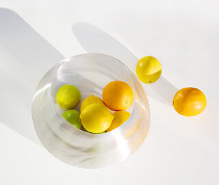 Zara Adler 'Coma' bowl, clear TRANSPARENT ZARA24COM058TRA