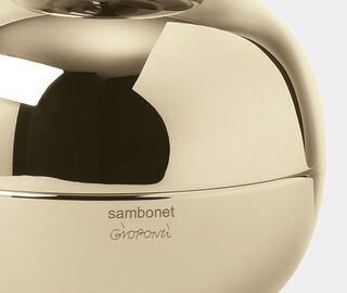 Sambonet 'Gio Ponti' luxury centrepiece, small, champagne MULTICOLOUR SAMB20CEN911WHI