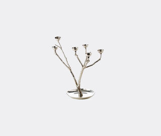 POLSPOTTEN 'Twiggy' candle holder silver SILVER POLS22TWI743SIL