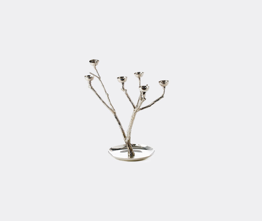 POLSPOTTEN 'Twiggy Candle Holder' silver  POLS22TWI743SIL