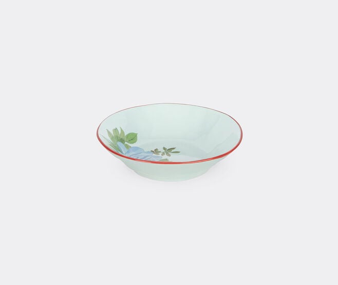 Pierre-Louis Mascia Floral bowl, rose and light blue LIGHT BLUE PLMA26BOW975LBL