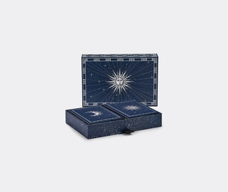 Dolce&amp;Gabbana Casa 'Zodiaco' poker set, blue BLUE DGCA26ZOD255BLU