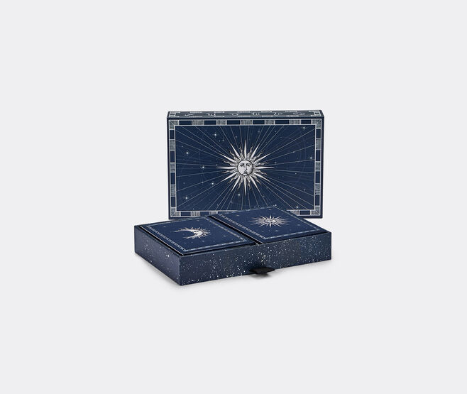 Dolce&Gabbana Casa 'Zodiaco' poker set, blue BLUE DGCA26ZOD255BLU