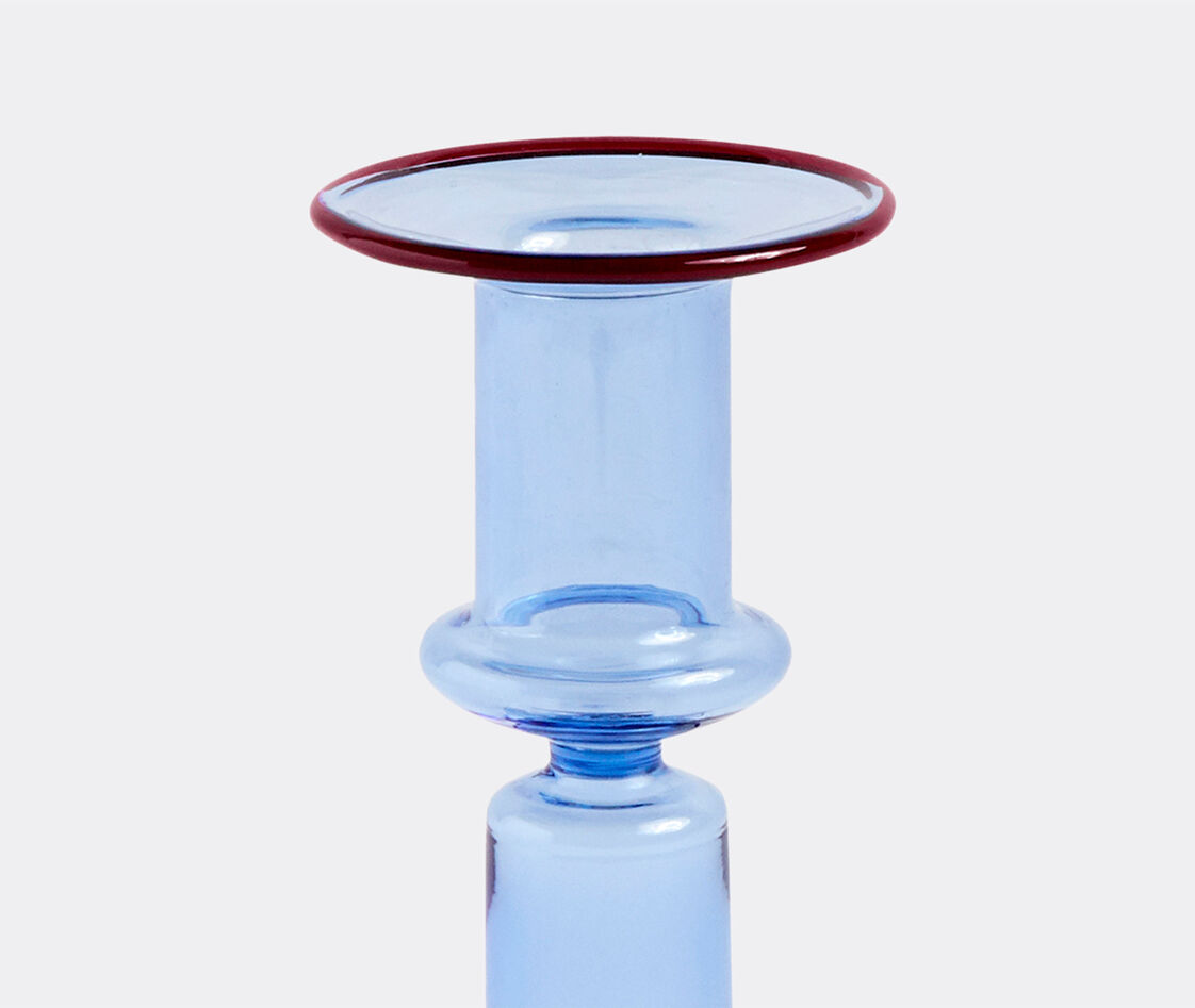 Shop Hay Candlelight And Scents Light Blue With Red Rim 6