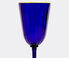 La DoubleJ 'Rainbow' wine glass, set of two, blue BLUE LADJ23WIN687BLU