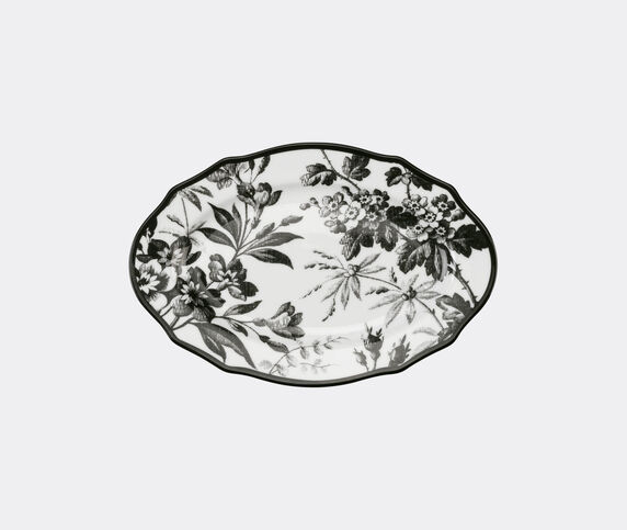Gucci 'Herbarium' hors d'oeuvre plate, black  GUCC22HER085BLK
