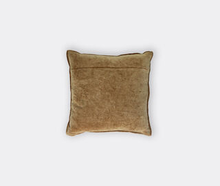 Pomax 'Alpha Opposites' cushion, ivory and camel MULTICOLOUR POMA26ALP075MUL