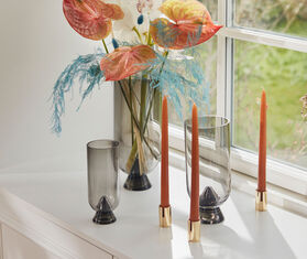 AYTM 'Glacies' vase, black, small BLACK AYTM21GLA104BLK