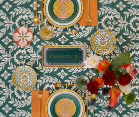 La DoubleJ &#39;Ciao Babe&#39; tray MULTICOLOUR LADJ23TRA998MUL