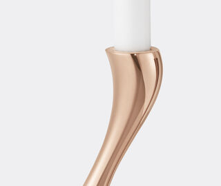 Georg Jensen 'Cobra' candle holder, set of two, medium ROSE GOLD GEJE20COB181COP