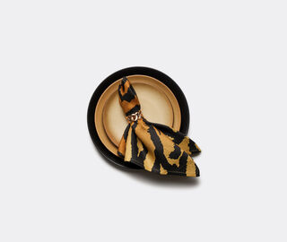 L'Objet 'Terra' dessert plate, leather MULTICOLOUR LOBJ23TER336BEI