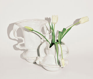 Serax 'Rosie 02' vase, white WHITE SERA26VAS381WHI