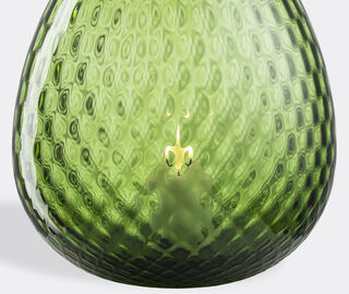 NasonMoretti 'Macram&eacute;' candle holder, extra large, soraya green GREEN NAMO22CAN840GRN