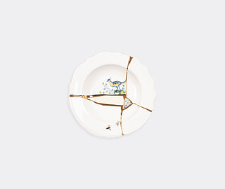 Seletti 'Kintsugi' soup bowl MULTICOLOUR SELE21KIN216WHI