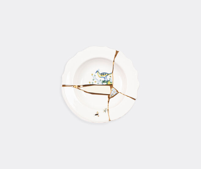 Seletti 'Kintsugi' soup bowl MULTICOLOUR SELE21KIN216WHI