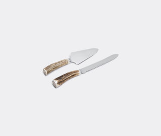 Lorenzi Milano Stag antler cake set MULTICOLOUR CEMI15CAK207BRW