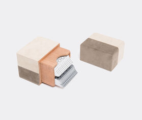 GioBagnara 'Flow' playing cards holder IVORY GIBA18FLO990BEI