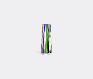 LSA International 'Folk' vase, black, blue and green MULTICOLOUR LSAI23FOL938MUL