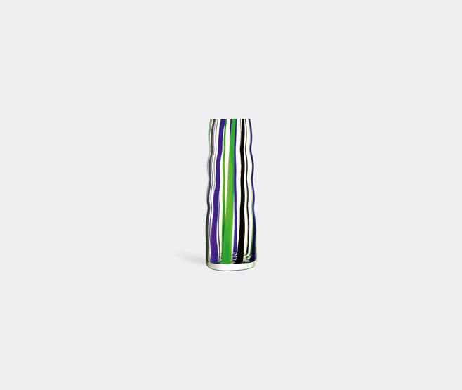 LSA International 'Folk' vase, black, blue and green MULTICOLOUR LSAI23FOL938MUL