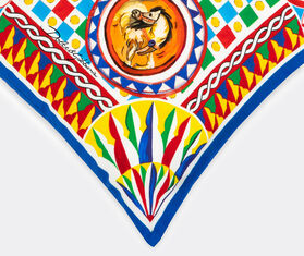 Dolce&amp;Gabbana Casa 'Carretto Siciliano' canvas cushion, small MULTICOLOUR DGCA22CAN070MUL