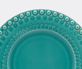 Bordallo Pinheiro &lsquo;Fantasia&rsquo; dessert plate, set of four, acqua green TURQUOISE BOPI23FAN604LGR