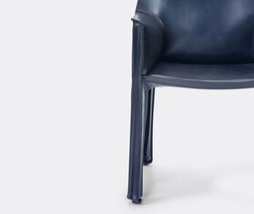 Cassina &#39;Cab 413&#39; armchair, leather, blue BLUE CASS21CAB879BLU