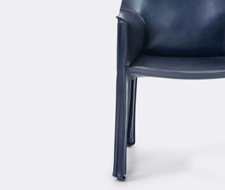 Cassina 'Cab 413' armchair, leather, blue BLUE CASS21CAB879BLU