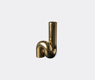 POLSPOTTEN 'Yourtube' vase, gold GOLD POLS22VAS095GOL