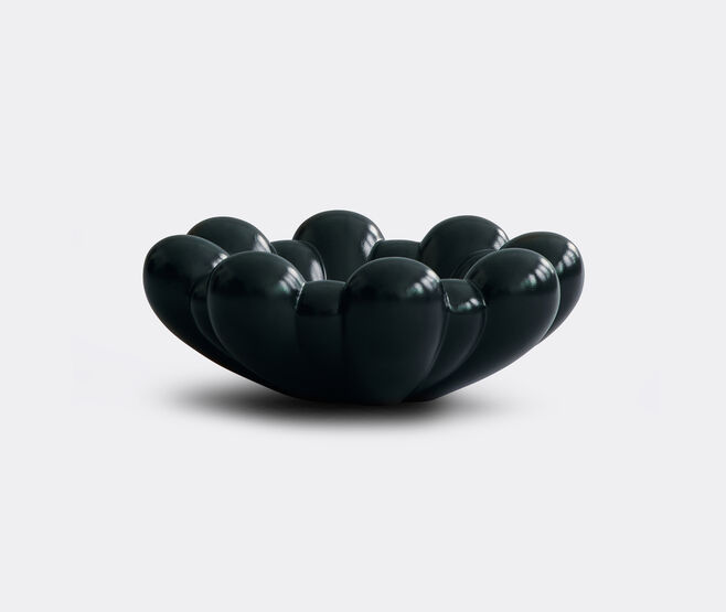 101 Copenhagen 'Bloom' tray, big, dark green GREEN COPH26BLO418GRN