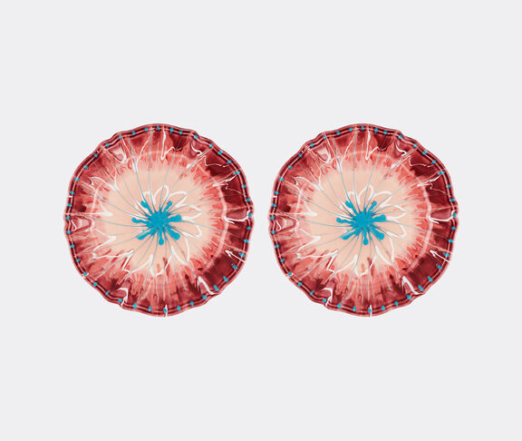 Aquazzura Casa Alegria Dinner Plate 28Cm X2 - Coral Red undefined ${masterID} 2