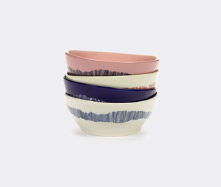 Serax 'Feast' bowl, pink, set of four PINK SERA21BOW393PIN