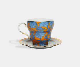 La DoubleJ &#39;Lilium Zafferano Big Mama&#39; cup and saucer YELLOW LADJ22BIG734MUL