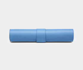 Smythson 'Panama' backgammon roll, Nile Blue BLUE SMYT23PAN249BLU