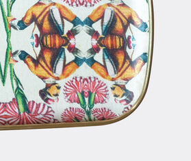 Les-Ottomans Patch NYC rectangular tray, pink and green MULTICOLOUR OTTO20PAT481MUL