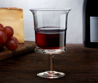 Nude 'Jour' red wine glass, set of two TRANSPARENT NUDE20JOU792TRA