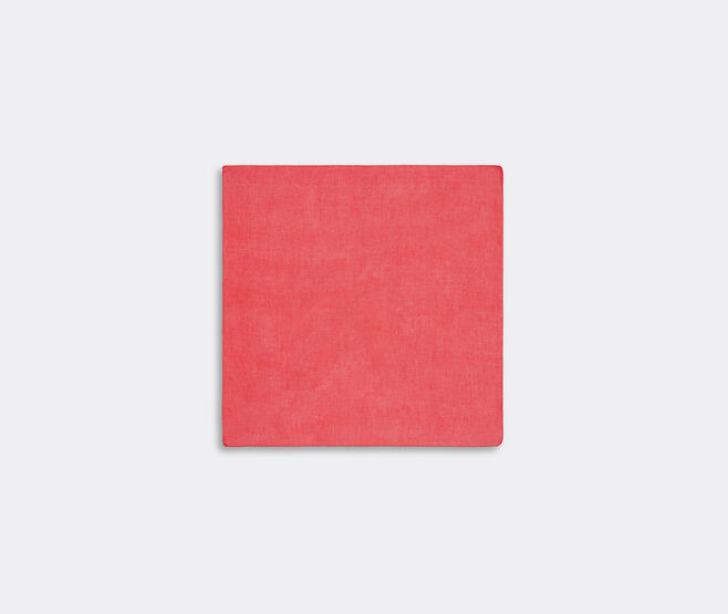 Lisa Corti Napkin, set of six, geranium MULTICOLOUR LICO23HAN523MUL