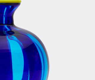 La DoubleJ 'Ciccio' vase, blue and aquamarine MULTICOLOUR LADJ23MIN970BLU