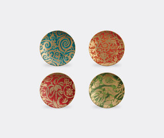 L'Objet 'Fortuny' dessert plate, set of four MULTICOLOUR LOBJ23FOR745MUL