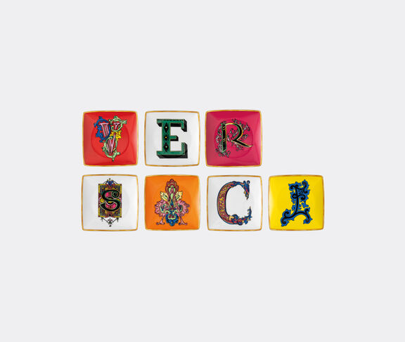 Rosenthal 'Alphabet' dish, set of seven Multicolor ${masterID}