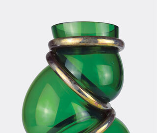 Vanessa Mitrani 'Chain Ring' vase, green GREEN VAMI22CHA306GRN