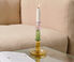 Hay 'Flare' stripe candleholder, tall, multicolor Multicolor HAY122FLA776MUL